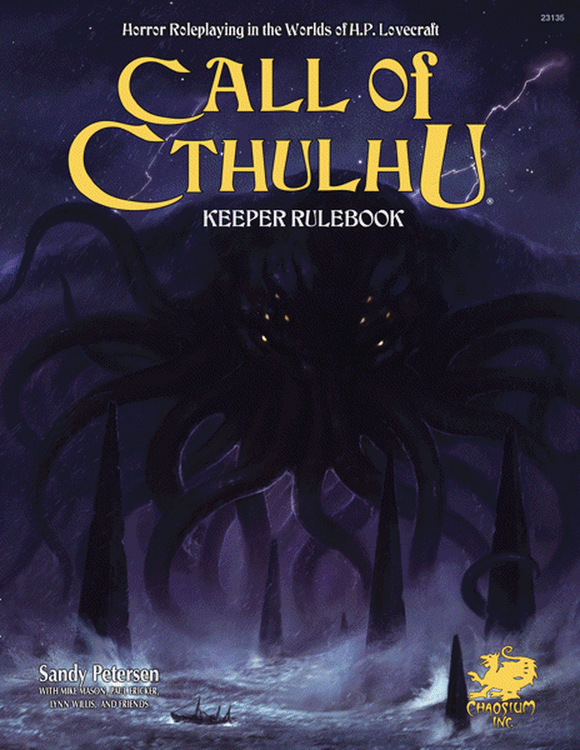 Call of Cthulhu - 7th Ed Keeper Rulebook