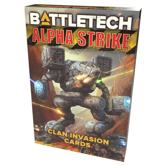 BattleTech Alpha Strike - Clan Invasion Unit Cards